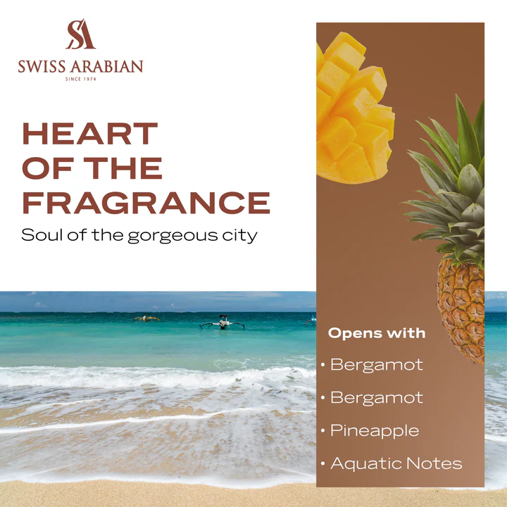  Swiss Arabian Soul Of Bali 100ML EXTRAIT DE PARFUM unisex